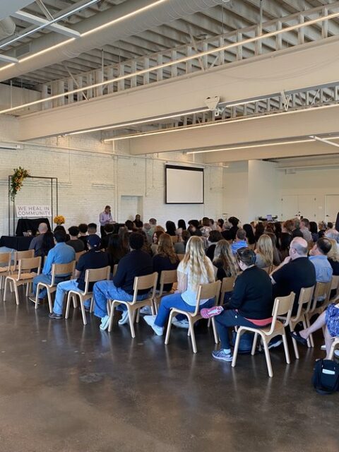 A full house at The Lowlands venue