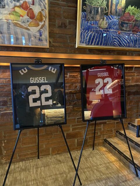Custom jerseys ordered by SendOff for the #1 fan