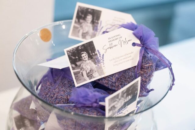 Lavender aromatherapy satchel mementos