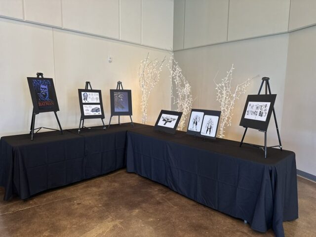 Mini art gallery to show off their talents