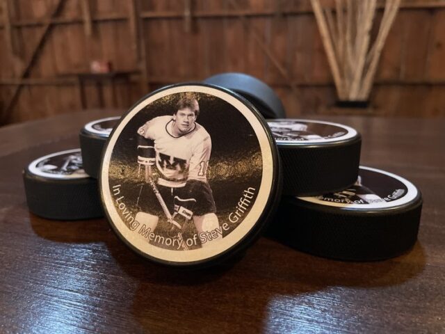 SendOff Memento - Personalized Hockey Puck