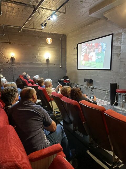 Theater slideshow tribute